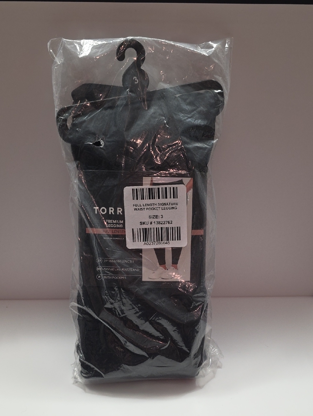 NWT Torrid Black Full-Length Signature Waist Pocket Leggings Sz. 3